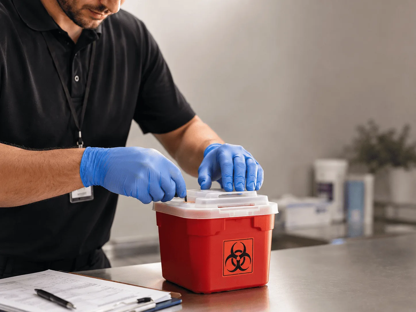 Why choose Sharps Waste Disposal in Comins, MI